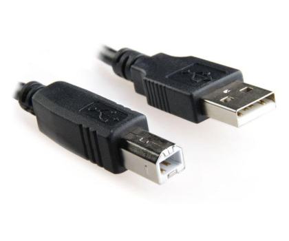 Kabel GEMBIRD KABEL USB 2.0 A-B M/M 3M CZARNY CCP-USB2-AMBM-10